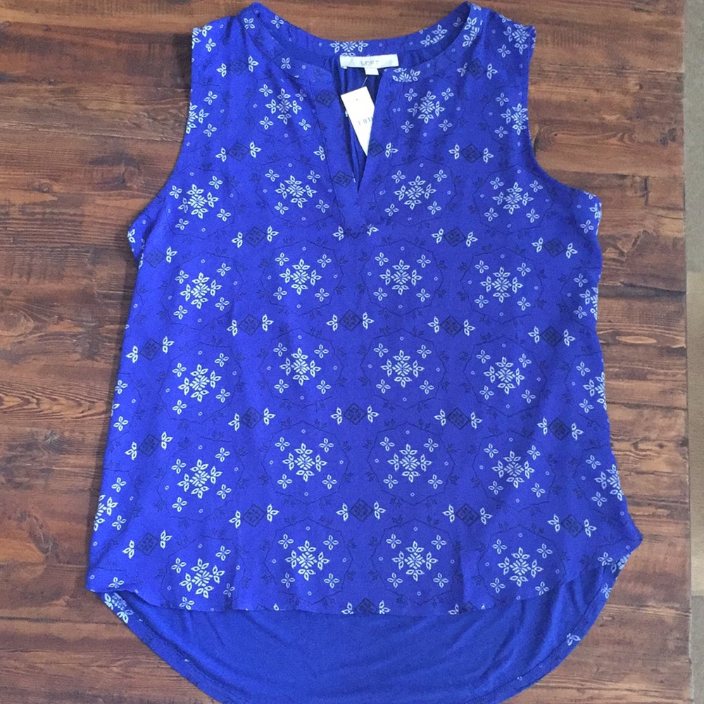 Loft High Low Blouse Tank